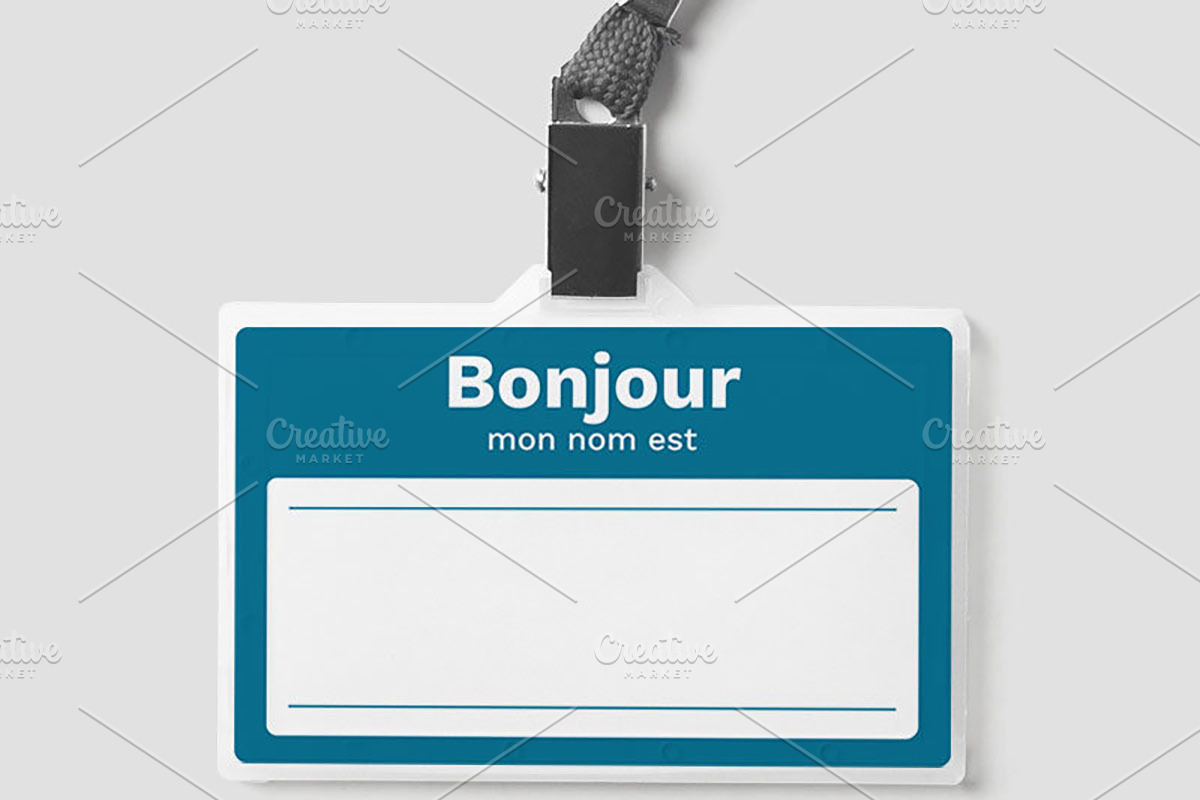 Name Tag template printable, a Stationery Template by ElephantArts (Photo 2 of 7)