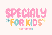 Happy Mama - Kids Font Types, a Font by KiddoGlyphs Studio (Thumbnail 2 of 3)