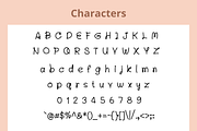 Pimmy Planet Inter Handwritten Font, a Font by PARAMAJAN (Thumbnail 2 of 5)