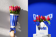 Bouquet Tissue Wrapping Paper Mockup, a Merchandise Mockup by creatsy5 (Thumbnail 13 of 22)