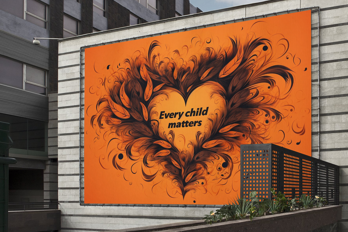 Every Child Matters | Orange T-Shirt, an Illustration by DesignHub (Photo 3 of 3)