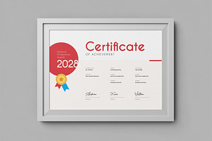 Modern Certificate | EPS & INDD, a Stationery Template by HiveArts