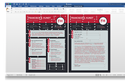 Resume Template, a Resume Template by Viktor (Thumbnail 3 of 3)