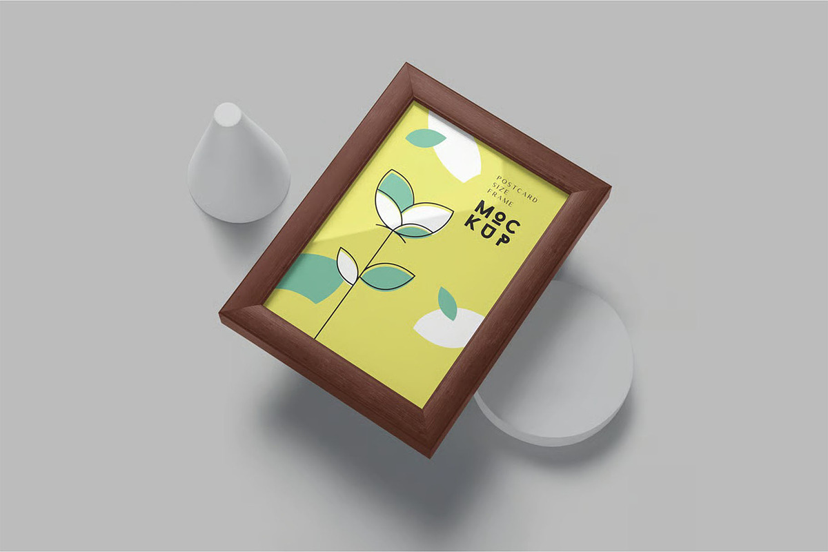 5 x 7 inches Frame Mockups, an Advertising Mockup by megostudi0 (Photo 6 of 6)