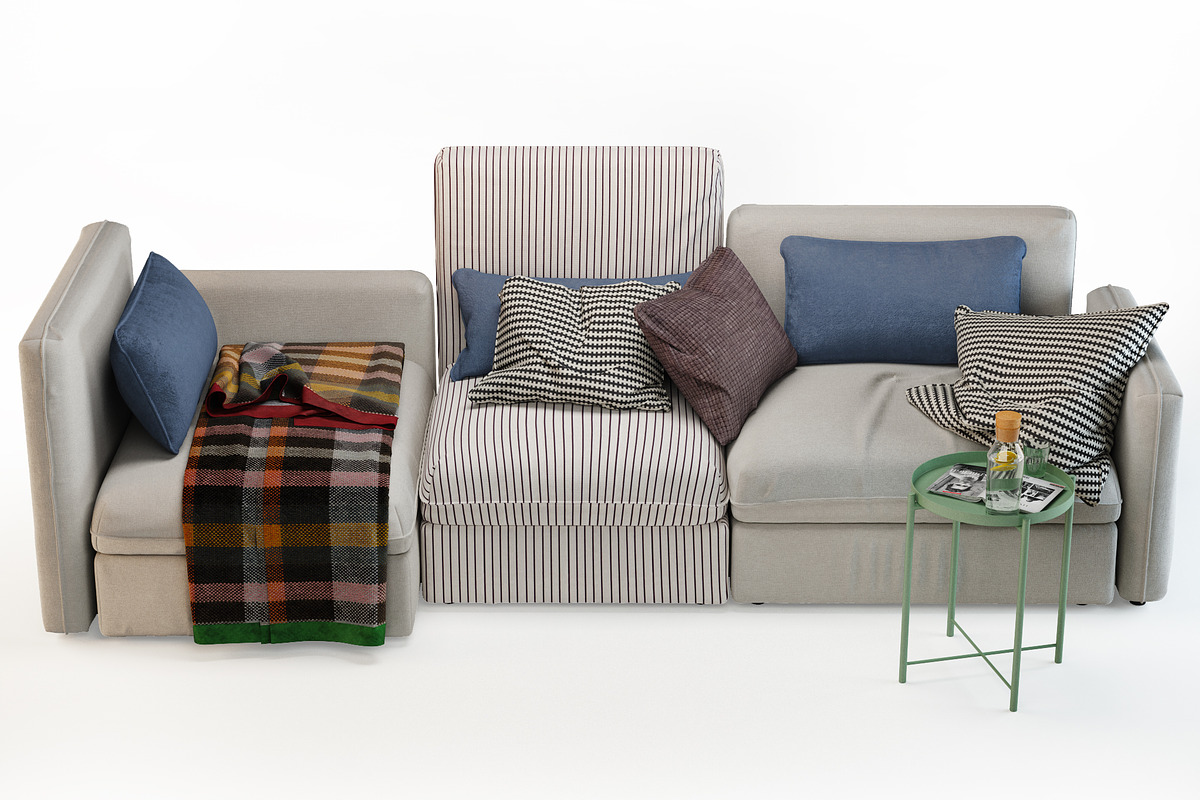 IKEA VALLENTUNA, a Furniture 3D Model by dk 3d models (Photo 3 of 6)