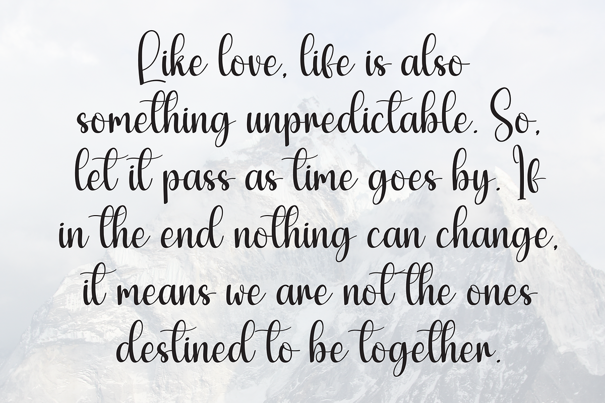 February | Script Font, a Handwritten Font by Scratchones (Photo 6 of 9)