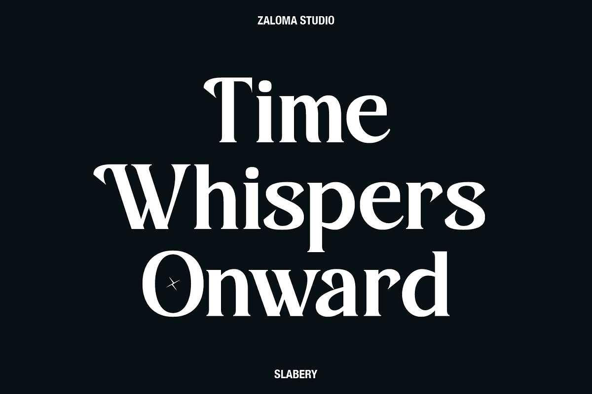 Slabery, a Serif Font by Zaloma Studio (Photo 2 of 18)