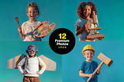 Kids Pretend Professions Photo Pack, a Person Photo by Elite Mockups (Thumbnail 3 of 4)