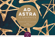 36 Cosmic Golds & Textures, a Pattern Graphic by Blixa 6 Studios (Thumbnail 4 of 7)