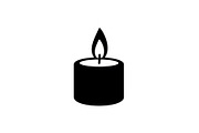 Candle Silhouette Vector Bundle, an Illustration by jahid234 (Thumbnail 24 of 51)