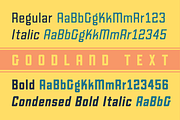 Goodland Text retro industrial font, a Sans Serif Font by Swell Type (Thumbnail 2 of 6)