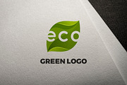 Eco green logo, a Branding & Logo Template by Magda (Thumbnail 1 of 3)