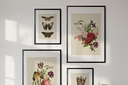 Vintage Floral Alphabet Flower Set, a Decorative Illustration by Veris Studio (Thumbnail 4 of 15)