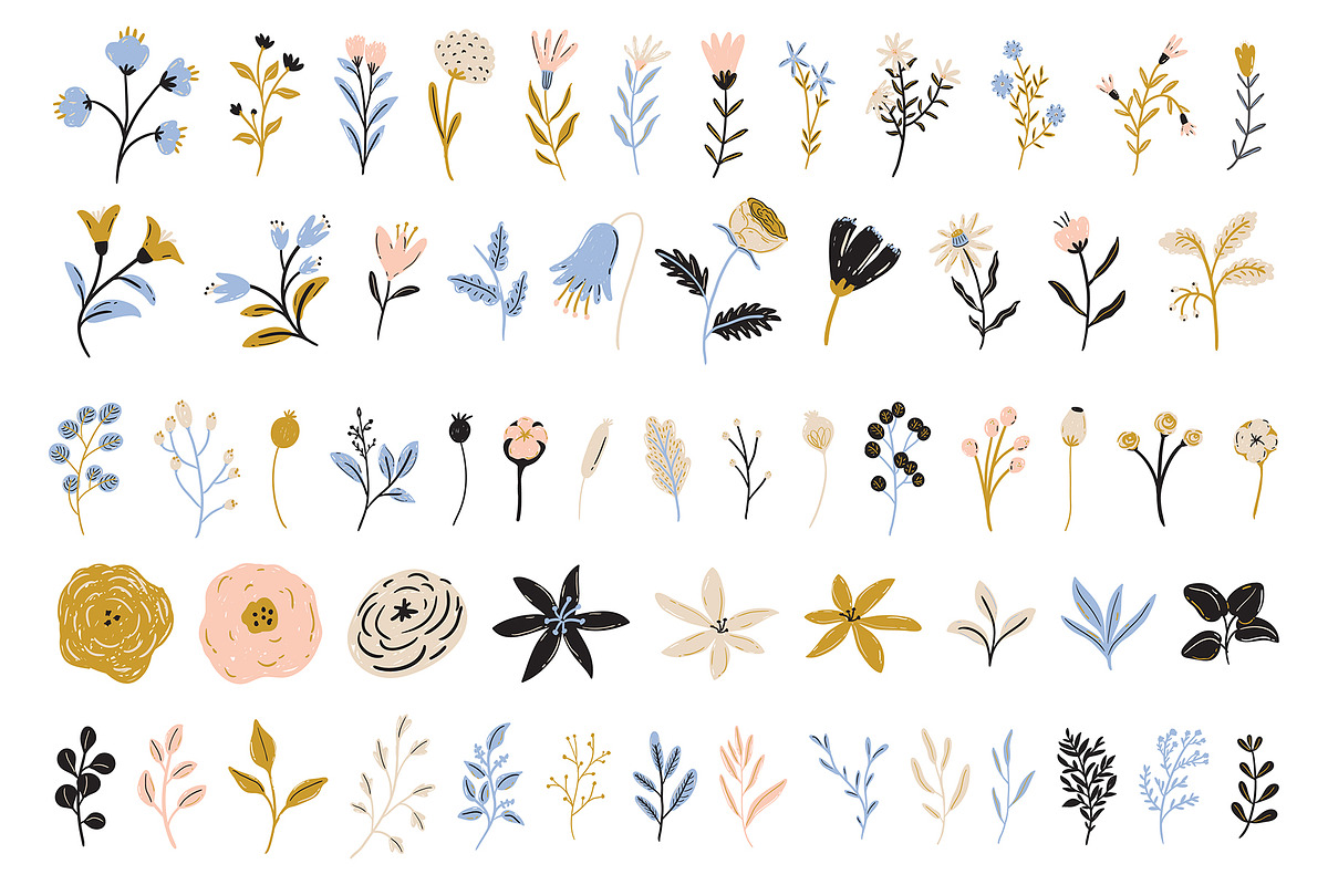 Seasonal Botany BUNDLE, an Object Graphic by Ruslana Lubenets (Photo 64 of 100)