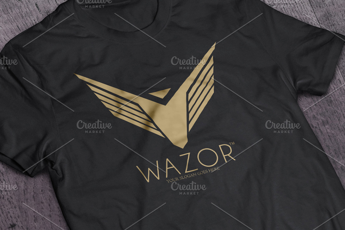 WAZOR Logo Template, a Branding & Logo Template by Micro Designs (Photo 2 of 3)