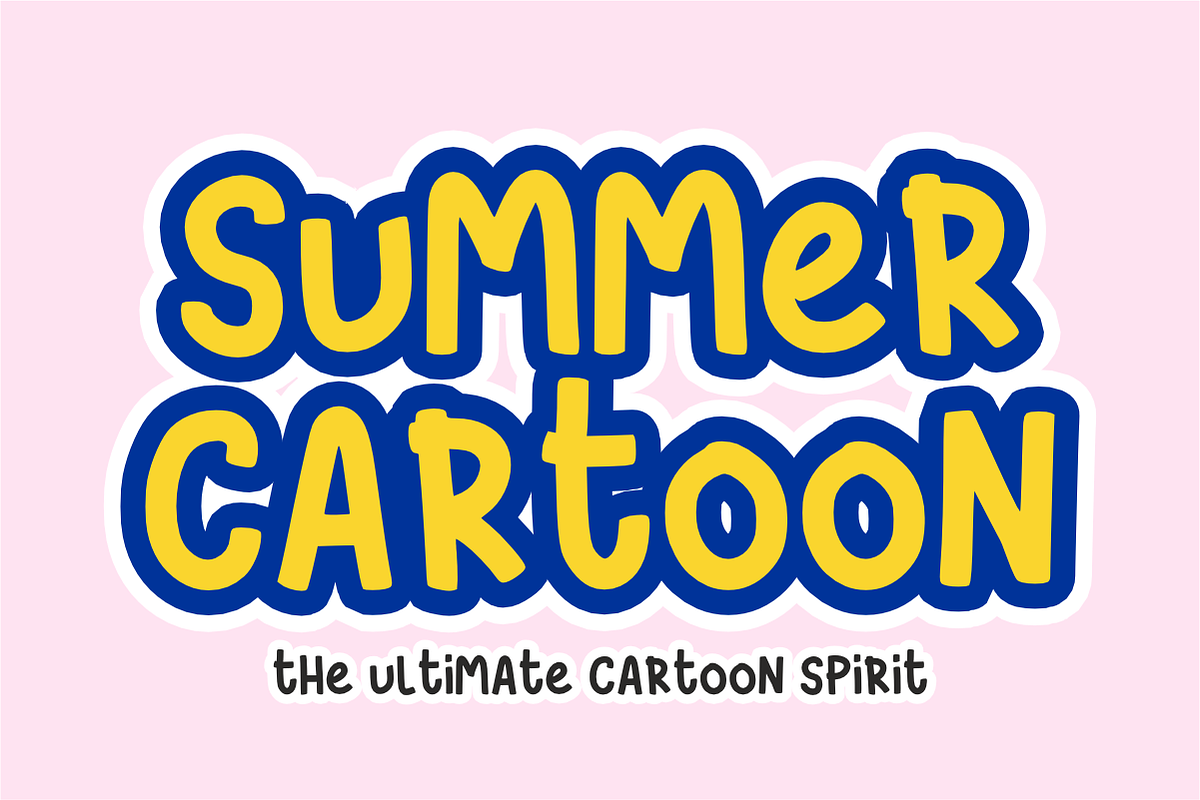 Cute Bear - Playful Display Font, a Handwritten Font by KiddoGlyphs Studio (Photo 3 of 5)