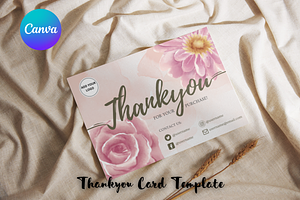 Thankyou Card Template