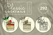 Elegant Bar Cocktail bundle, a Food Illustration by Chakraborty Design (Thumbnail 1 of 13)