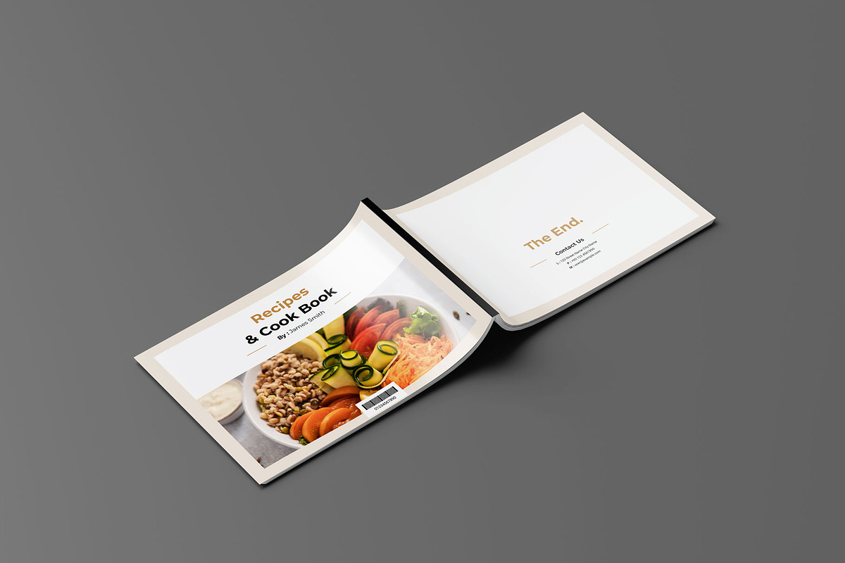 Recipe Book &Cooking Magazine Layout, a Magazine Template by Seeing-art (Photo 9 of 10)