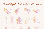Mermaid Story, a Decorative Illustration by Anatartan Design (Thumbnail 9 of 10)