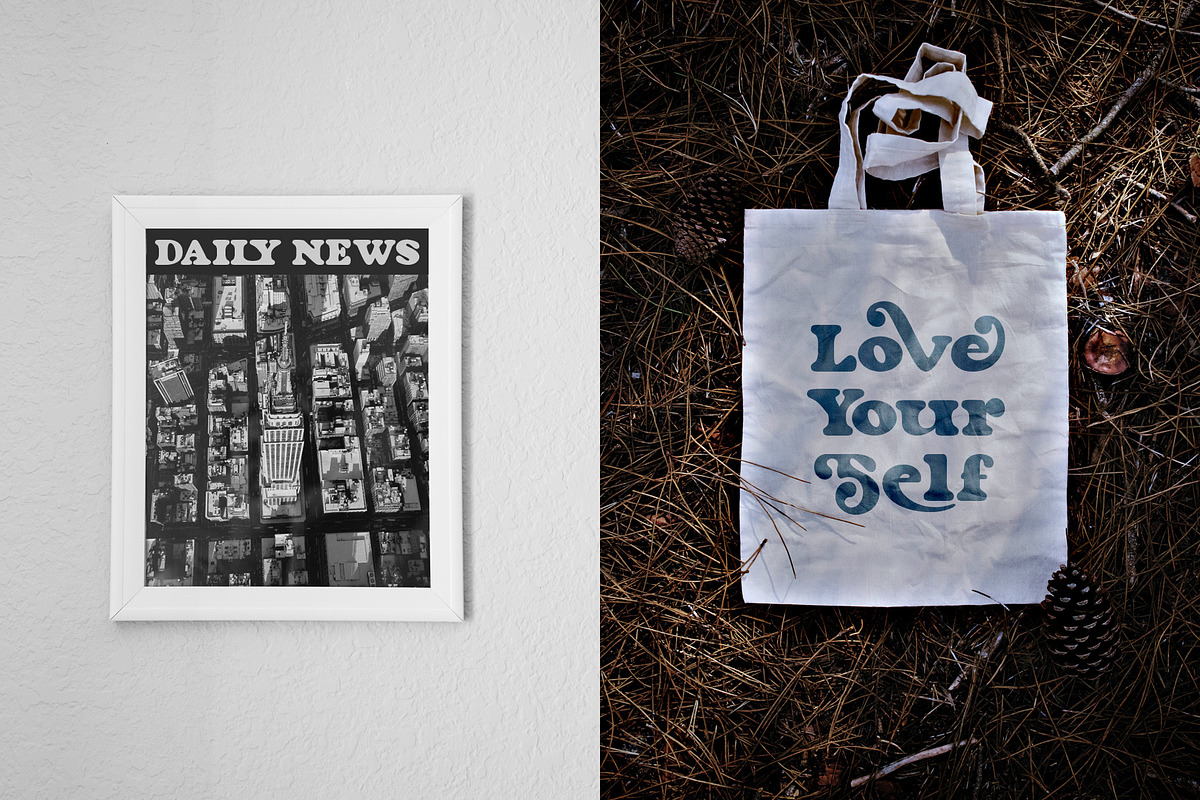 Bunga, a Serif Font by Burntilldead (Photo 10 of 14)