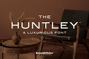 The Huntley – A Luxurious Font, a Sans Serif Font by Komet & Flicker (Thumbnail 1 of 15)