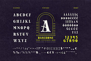 Baschone, a Serif Font by Drizy (Thumbnail 8 of 9)