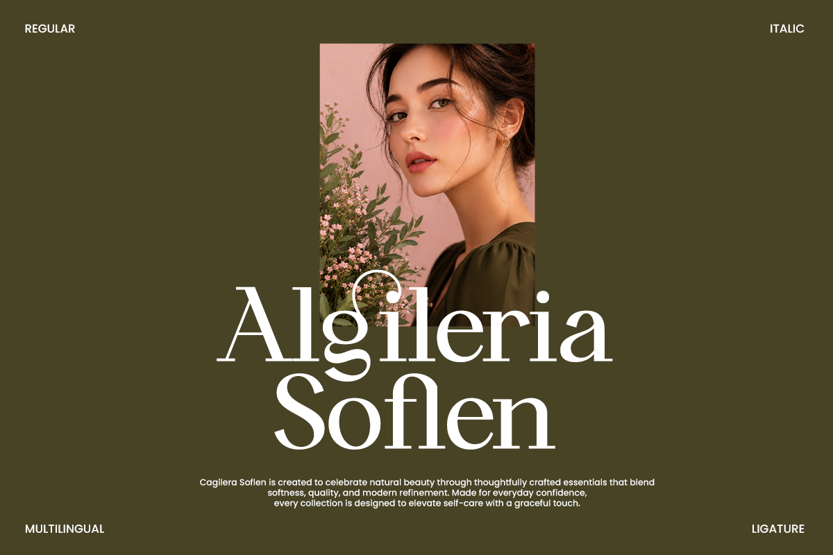 Canilera - Luxury Ligature Serif, a Serif Font by RagamKata (Photo 7 of 10)