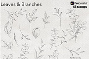Floral Tattoo Essentials, a Brush Add-On by CaraulanStore (Thumbnail 4 of 8)