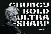 Obac-Geometric Stencil Display Font, a Sans Serif Font by Ebad Designs (Thumbnail 5 of 7)