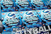 Beach Volleyball Event Flyer, a Flyer Template by regalDRAW (Thumbnail 3 of 3)