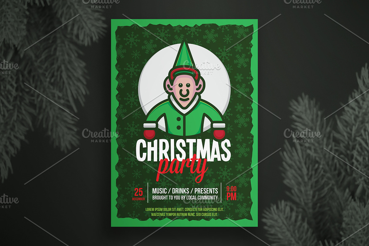 Christmas Flyer Bundle, a Flyer Template by Scredeck (Photo 9 of 11)