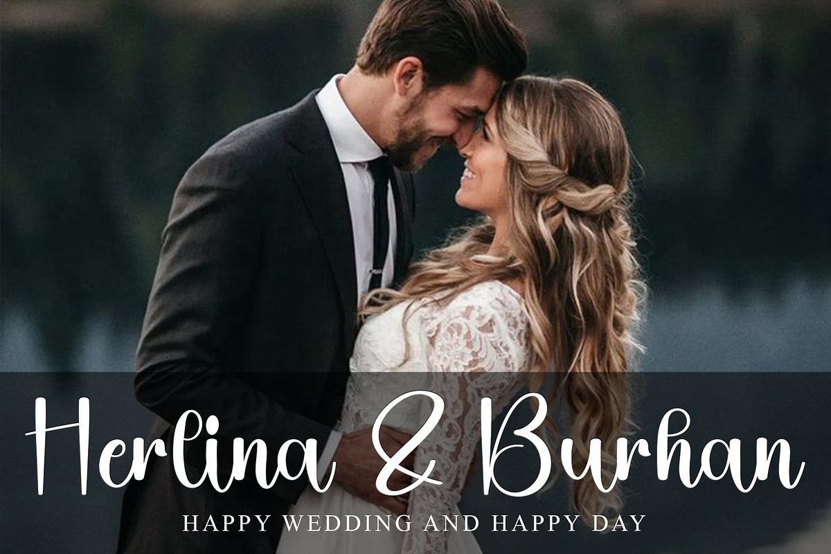 Geovany Wedding, a Handwritten Font by FreshTypeINK (Photo 6 of 8)