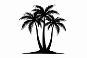 Tropical Palm Tree Bundle, an Illustration by Designs_River (Thumbnail 5 of 9)