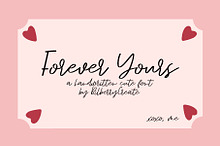 Forever Yours cute font