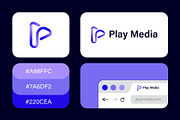 Play Media Logo Design, a Branding & Logo Template by brandingpro (Thumbnail 1 of 3)