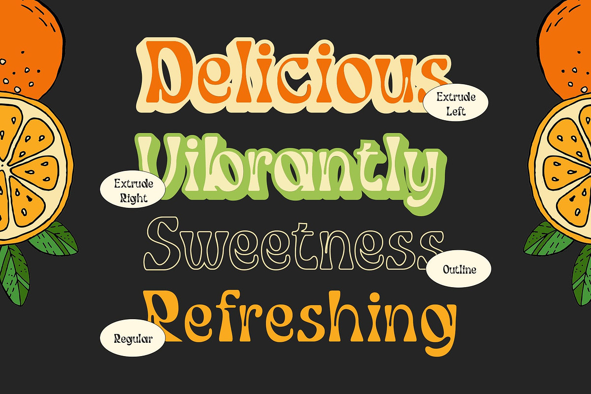 Gladwyn 3D, a Sans Serif Font by Craft Supply Co. (Photo 4 of 8)