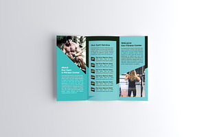 Gym Training Tri-Fold Brochure