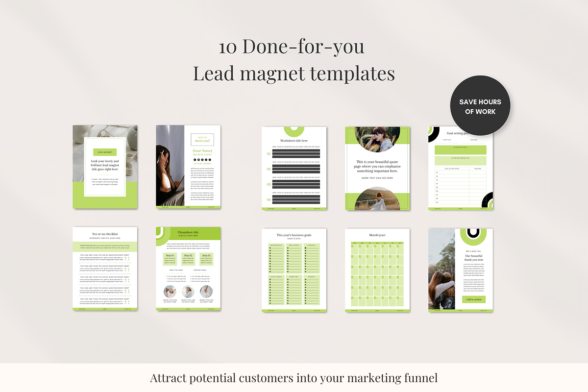 Stan Store Sales Page Template, a Landing Page Template by GlamWebDesigns (Photo 5 of 8)