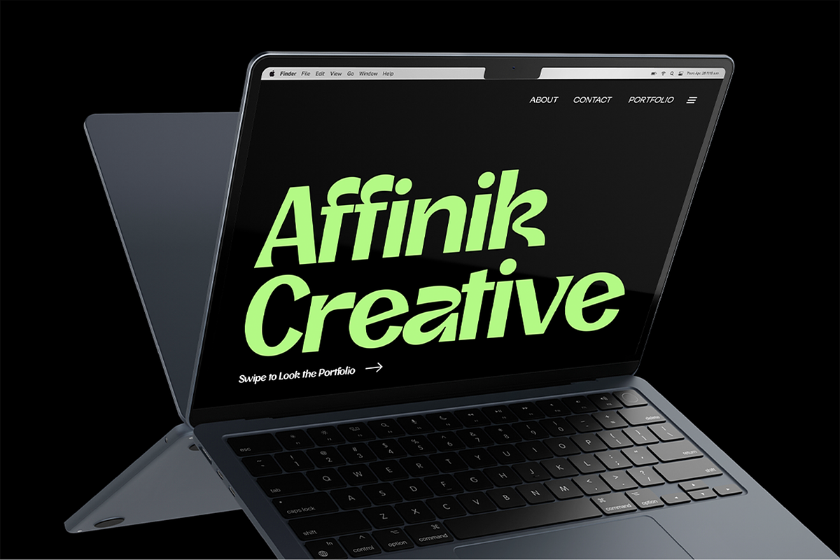 Affinik - Modern Logo Font, a Sans Serif Font by Pekotype (Photo 8 of 12)
