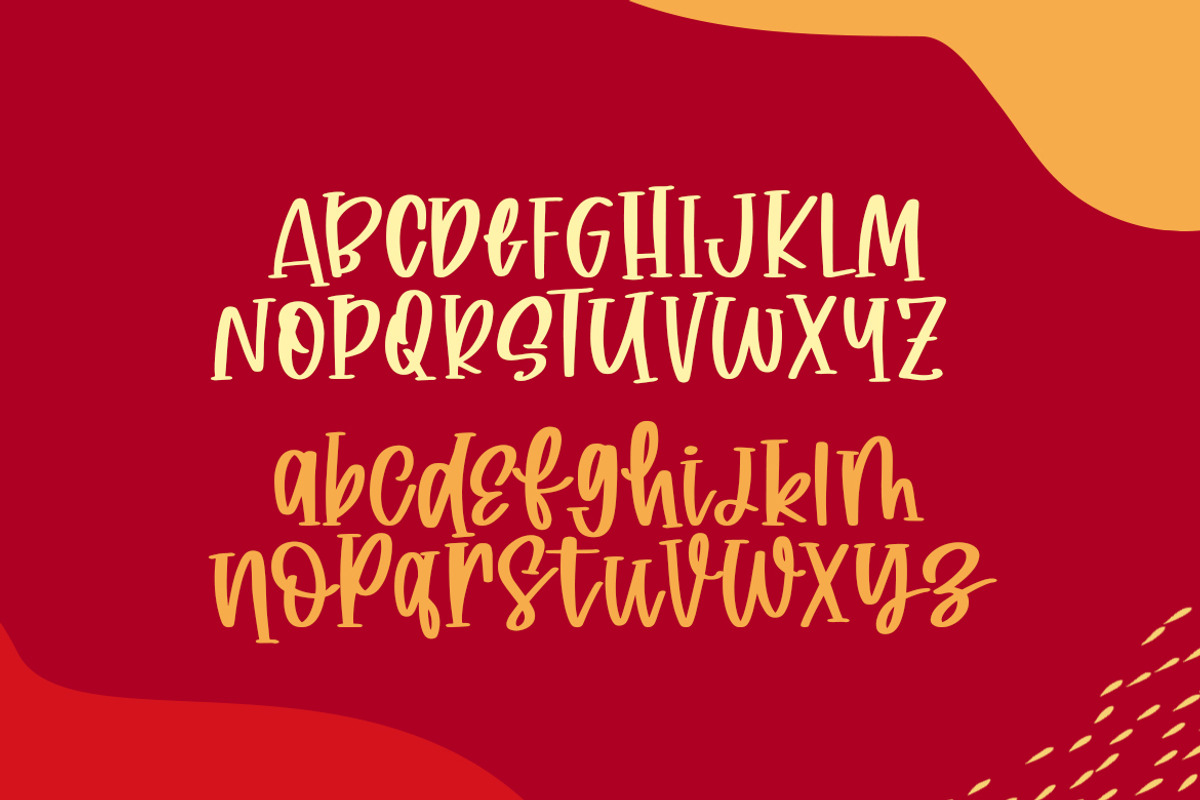 Wickedly Font preview 6