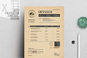 Retro Invoice | Excel & More Formats, a Stationery Template by GoldenPixelStudio (Thumbnail 4 of 4)