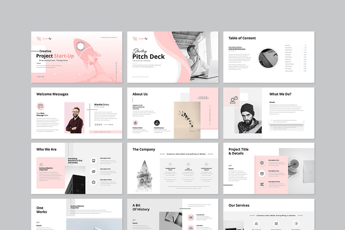 Start-Up Presentation Template, a Presentation Template by GenerousArt (Photo 7 of 8)