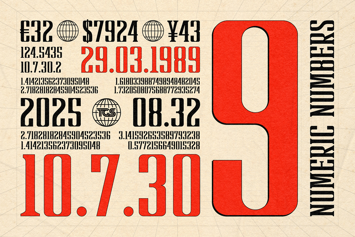 Retroristic Typeface, a Serif Font by The Good Store (Photo 4 of 11)