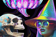 Halloween Party - Collage Kit, an Object Graphic by Fox's Monday (Thumbnail 7 of 13)