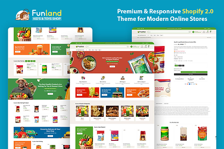 Kid's Toys Shopify Theme 2.0