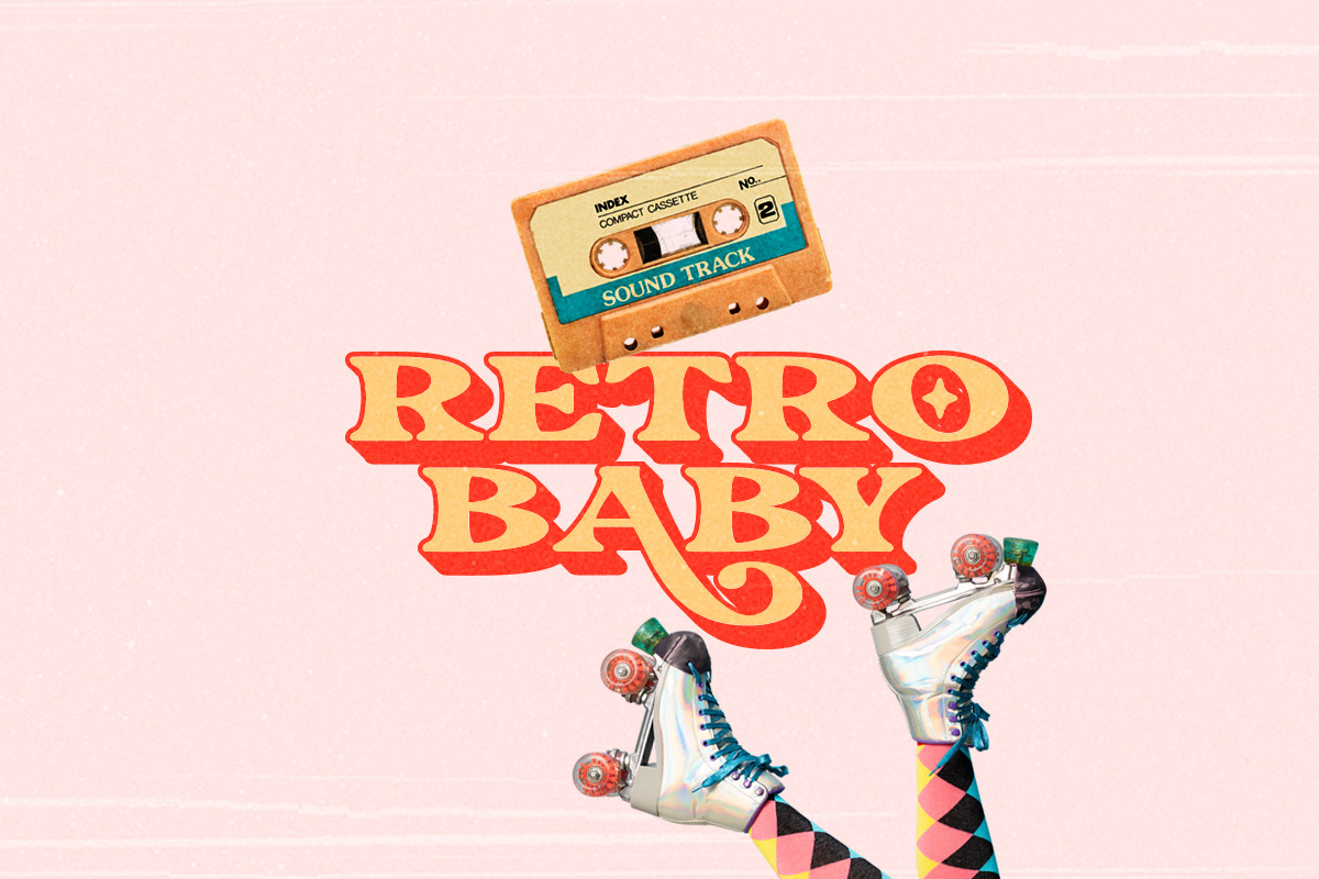 Psyche Lover - Layered Retro Font, a Serif Font by Sarid Ezra (Photo 5 of 10)