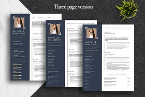 Modern Resume Template Pack Canva