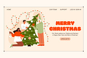 Christmas Party People Illustrations, an Object Graphic by ArtFM (Thumbnail 2 of 13)