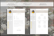 2 Page CV Template, a Resume Template by introDuice - CV / Resumes (Thumbnail 5 of 8)